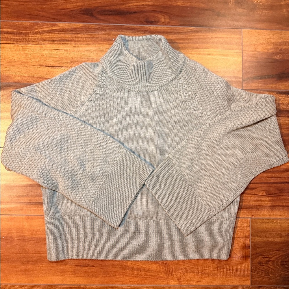 Never Worn Quince beige Turtleneck Sweater